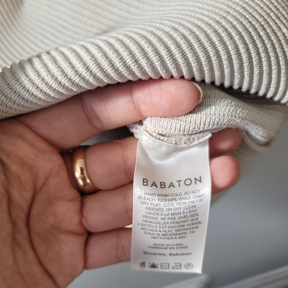 Babaton Sculpt Knit One-Shoulder Dress - Size S - Picture 10 of 11